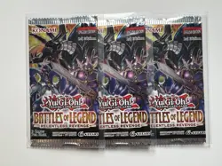 Yugioh Battles of Legend Relentless Revenge BLRR Booster Pack 1st Edition 3x - Image 1