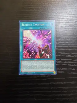 Yu-Gi-Oh Seventh Tachyon MZTM-EN016 1st Edition Secret Rare M/NM - Image 1