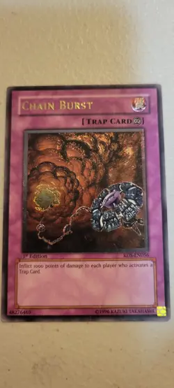 Chain Burst"RDS-EN056 1st Edition Ultimate Rare Pack Fresh Never Played - Image 2