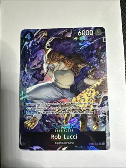 Rob Lucci (Alternate Art) EB04-048 Adventure on Kami's Island Foil - Image 1