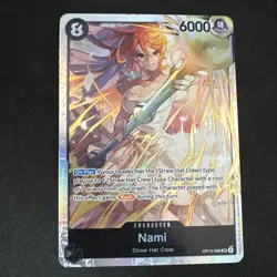 One Piece TCG Nami OP15-086 Super Rare English SR - Image 1