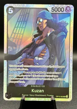Kuzan OP10-082 SR One Piece Card NM - Image 1