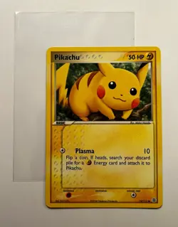 Pokemon Pikachu TCG Card 74/112 Regular. FireRed LeafGreen (2004) Set. NM/M - Image 3