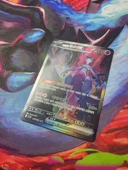 Pokemon Team Rockets Mewtwo EX Card 125/098 SAR KR - Image 2