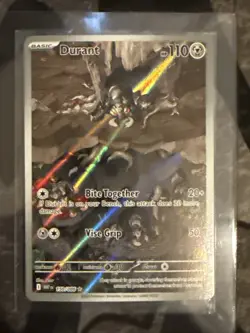 Durant 150/086 IR Full Art Holo – White Flare Pokemon Card NM/M 🔥 - Image 1