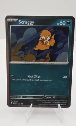 Scraggy 186 Sv: Scarlet & Violet Promo Cards Holo - Image 1