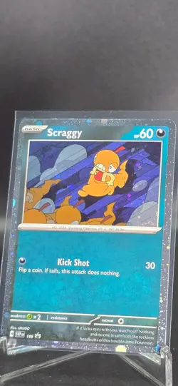 Scraggy - Holo Promo SV: Scarlet & Violet Promo Cards 186 NM OKUBO - Image 1