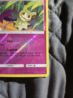 Pokemon Cards Mimikyu 112/181 Reverse Holo Team Up Sun & Moon NM Never Played - Image 4