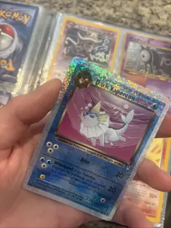 Dark Vaporeon 9/110 Legendary Collection 2002 Reverse Holo Pokemon Card TCG - Image 3