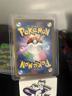 Pokemon TCG Mewtwo AR SV2a Scarlet & Violet 151 Japanese Holo Card 183/165 #5 - Image 2