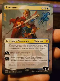 Elminster - Borderless Planeswalker - MTG Mythic - Baldur's Gate 362 - Image 1