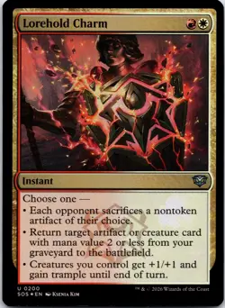 Lorehold Charm 200 Uncommon Secrets of Strixhaven Magic: The Gathering Foil NM - Image 1