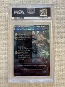 Jill, Shiva’s Dominant R0378 MTG Final Fantasy Borderless Foil PSA 10 - Image 2