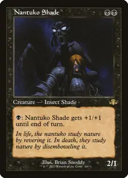 Nantuko Shade (Retro Frame) - Dominaria Remastered - Magic The Gathering - MTG - Image 1