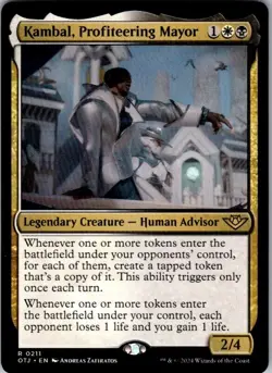 Magic | OTJ | Kambal, Profiteering Mayor | 211 | NM - Image 1