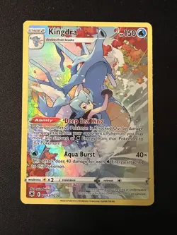 Pokemon Kingdra Full Art Holo Rare TG03/TG30 Astral Radiance Trainer Gallery - Image 1