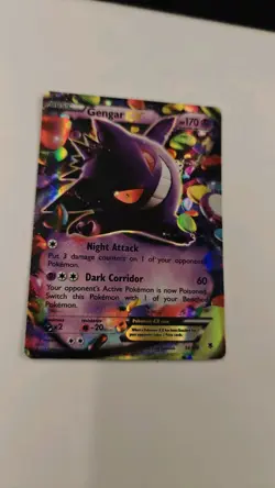 The Pokemon Company Gengar EX XY Phantom Forces Holo Ultra Rare English 34/119 - Image 2