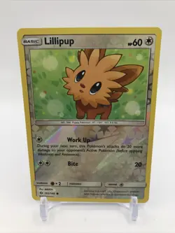 Lillipup 103/149 Sun & Moon Base Reverse Holo NM Pokemon card - Image 1