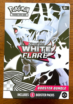 Pokemon Scarlet & Violet White Flare Booster Bundle 6 Packs NEW SEALED - Image 1