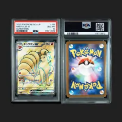 PSA10 Ninetales ex SR SV2a Pokemon Card Japanese - Image 3