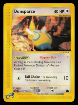Dunsparce 53/144 Common Skyridge Pokemon LP - Image 1