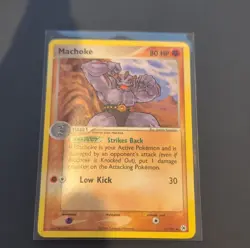 Pokemon Machoke EX Hidden Legends 41/101 Uncommon 80HP Stage 1 English - Image 1