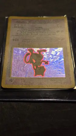 Pokemon TCG Mewtwo 10/102 Base Set Holo Rare Basic 60 HP English 1999 WotC - Image 5
