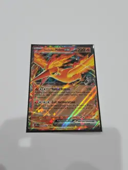 Pokemon: Team Rocket's Moltres EX #31/182 Destined Rivals Double Rare NM - Image 1