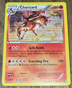 Pokemon Charizard 19/113 Legendary Treasures Holo Rare 2013 Stage 2, 160 HP - Image 1