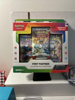 Pokemon TCG First Partner Illustration Collection Series 1 New Sealed - Image 1