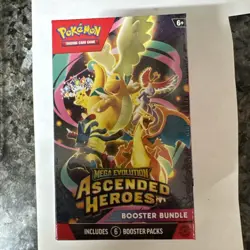 Pokemon Mega Evolution ASCENDED HEROES BOOSTER BUNDLE IN HAND✅ - Image 1