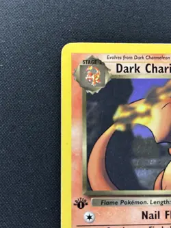 Pokemon TCG Dark Charizard 21/82 Team Rocket 1st Ed Holo Rare 1999 80 HP - Image 3