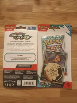 6 Pokemon TCG Journey Together Scraggy Promo Single Pack Blister Factory Sealed - Image 2