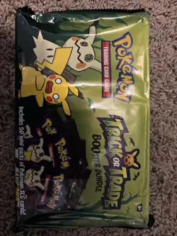 Pokemon TCG Trick or Trade Halloween Booster Bundle 50 Packs 2023 New Sealed - Image 1