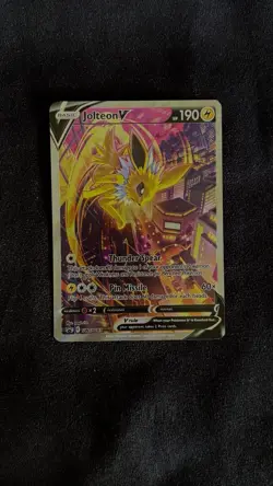 2021 POKEMON JOLTEON V ALTERNATE ART PROMO SWSH183 #183 PSA 10 POTENTIALLY - Image 1