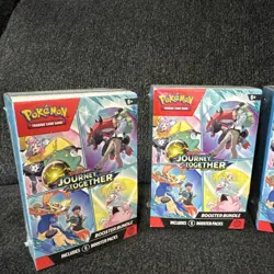 Pokemon Scarlet & Violet Journey Together Booster Bundle - New Sealed - LOT OF 4 - Image 2