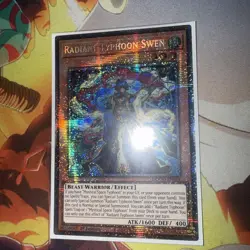 Yu-Gi-Oh DOOD-EN014 Radiant Typhoon Swen Starlight Rare 1st Edition - Image 2