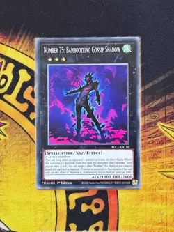 Yu-Gi-Oh! BLC1-EN110 Number 75: Bamboozling Gossip Shadow Battles of Legend 1st - Image 1