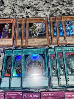 Six Samurai Edison Deck Stardust Gateway United Hand Yugioh with Side Deck - Image 4