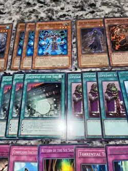 Six Samurai Edison Deck Stardust Gateway United Hand Yugioh with Side Deck - Image 5