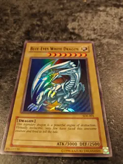 Blue-Eyes White Dragon SDK-001 YuGiOh Starter Deck: Kaiba Good Condition - Image 2
