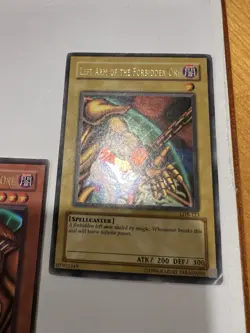 Yu-Gi-Oh Exodia Forbidden One Set, LOB, Unlimited, LP-HP (1996) Vintage 1996 - Image 5