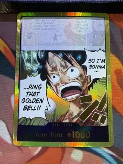 One Piece Gold DON!! OP15 Luffy Golden Bell (set Of 5 Cards) ENGLISH - Image 2