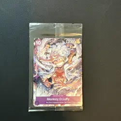 Bandai One Piece CCG Monkey.D.Luffy P-041 Promo Sealed! - Image 1