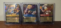 Disney Lorcana Limited Edition EPCOT Foil Set. Stitch, Rapunzel, and Donald Duck - Image 1