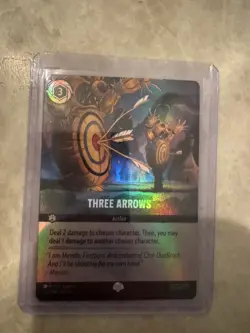 Three Arrows - 222/204 - Epic - Disney Lorcana Wilds Unknown - Image 1