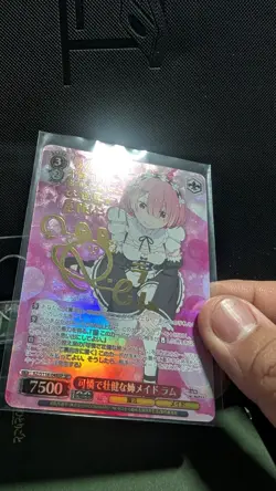 Ram SP Signed RZ/S116-048SP FOIL Re:Zero Vol. 3 Japanese Weiss Schwarz - Image 2