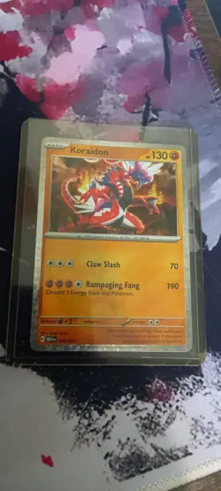 Pokemon TCG - Koraidon Card 8/15 McDonald's Promo 2025 - Image 1