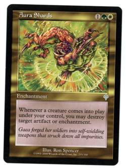 Aura Shards -- MTG (SP+ Quality) - Invasion - See scans!! - Image 1