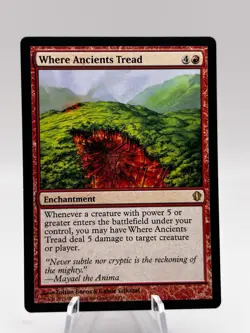 Where Ancients Tread 130/356 Commander 2013 C13 MTG NM - Image 1